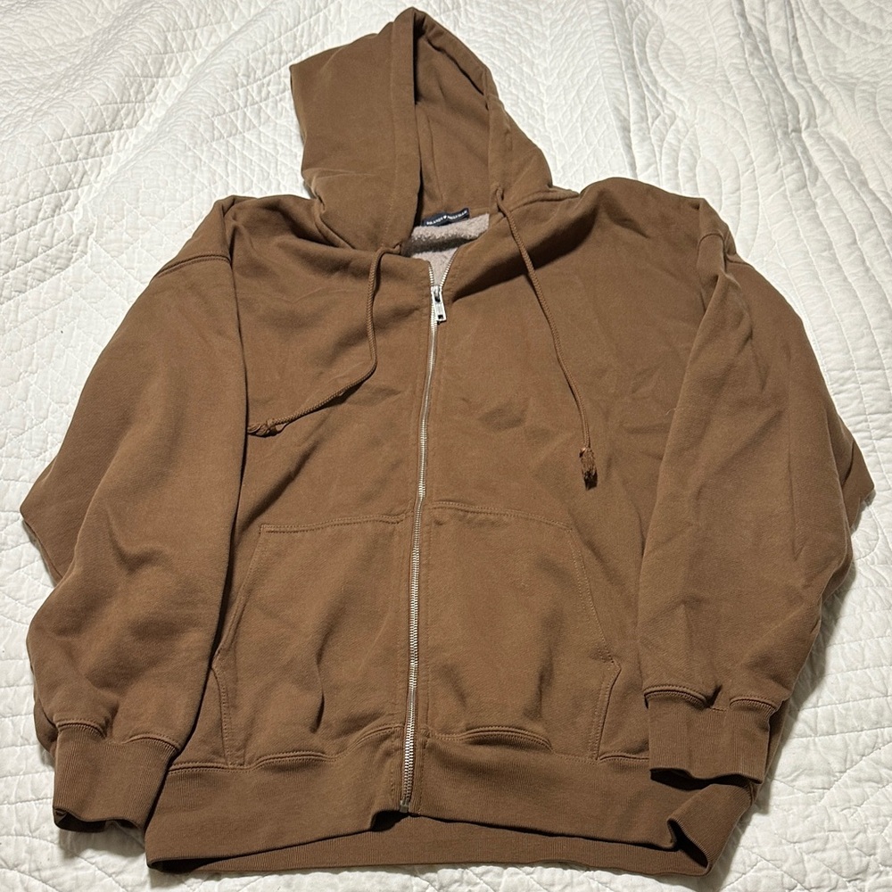 Brandy Melville Oversized Brown Women’s Hoodie